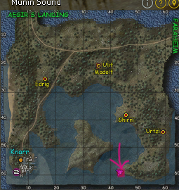 Sjoalf Monster Location